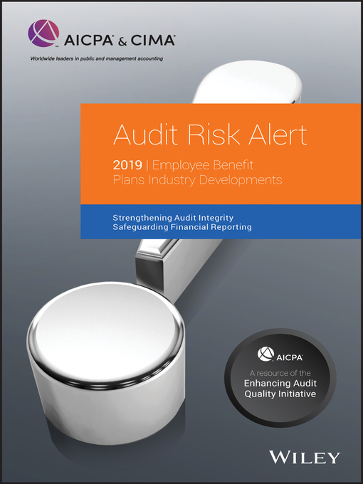 Title details for Audit Risk Alert by AICPA - Available